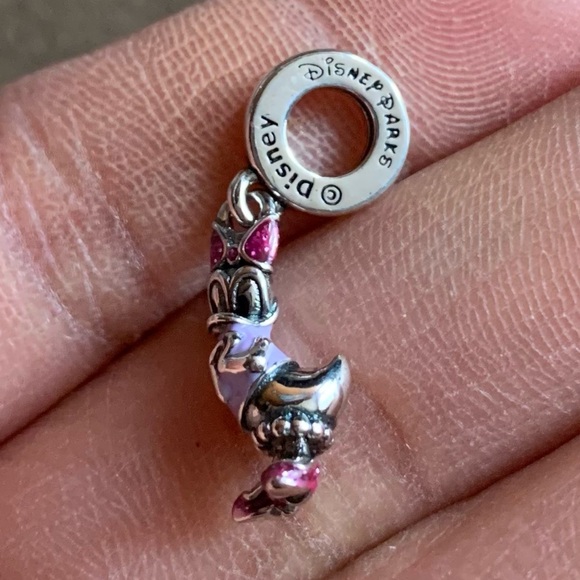 NWOT Disney Daisy Duck Dangle Charm Sterling Silver 925 - Picture 10 of 11